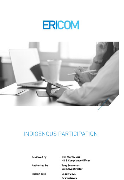 Indigenous Participation Policy