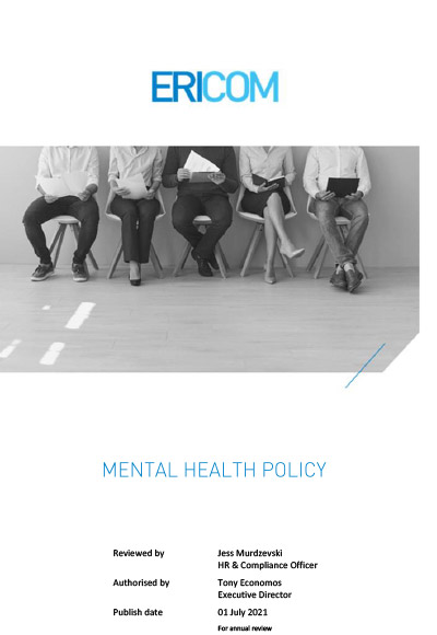 Mental Health Policy