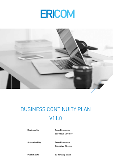 Business Continuity Plan